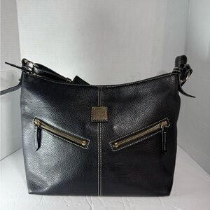 Dooney & Bourke Mary black hobo shoulder bag